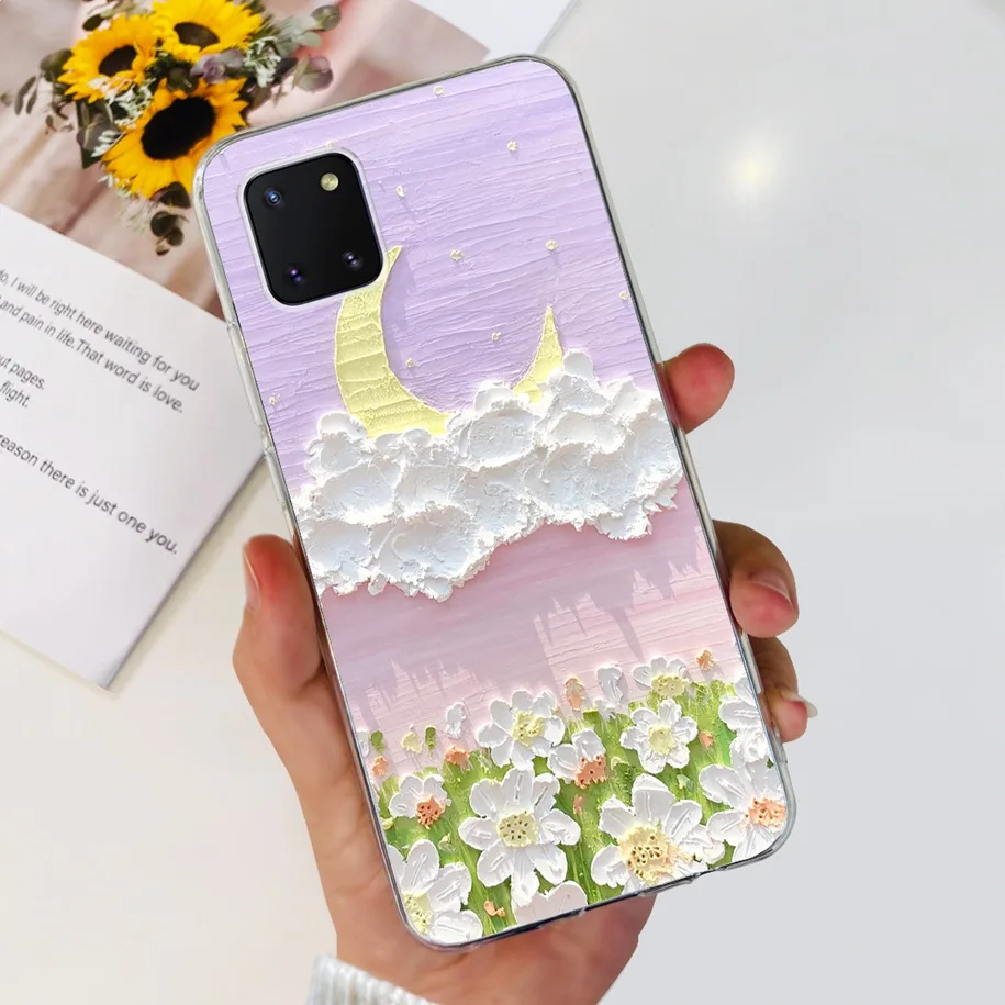 Cute Butterfly Slim Clear Silicone Phone Case Cover
