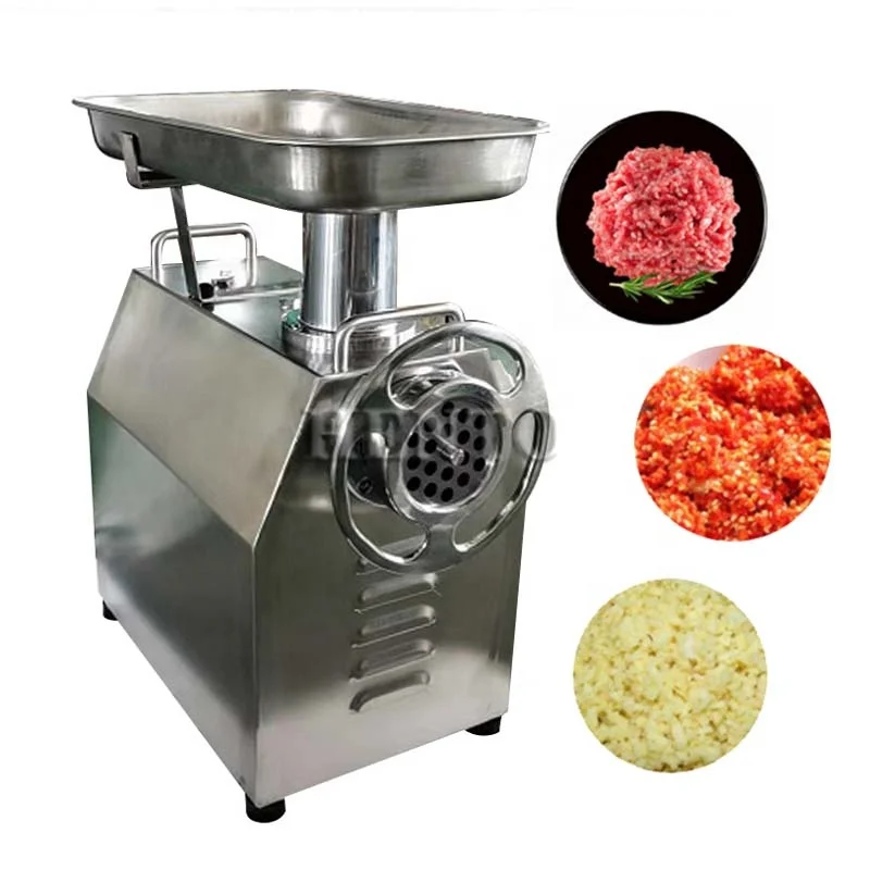 Large Capacity Mixer Grinder Machine For Home Kitchen / Commercial Meat Mincer / Meat Grinder Machine Commercial meat grinder granule adjustment no water commercial vegetable crusher cafeteria ginger machine home kitchen food processor