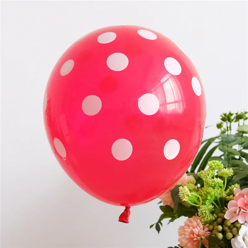 thumbnail image 1 of Globo flotante de látex con puntos engrosados de 12 pulgadas para proponer una propuesta de boda, decoración para fiesta de cumpleaños, globo de lunares ondulados para baby shower, 1 of 5