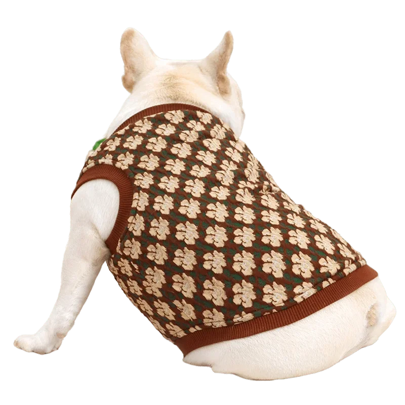 

Autumn Winter Velvet Thick Corgi Shiba Inu Vest Short Body French Bulldog Pug Clothes Stretchy Fat Dog Frenchie Costume