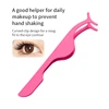 1 Pc False Eyelashes Tweezer Fake Eye Lash Applicator Makeup Tools Auxiliary Curler Mink Eyelashes Professional Tweezer Tools 4