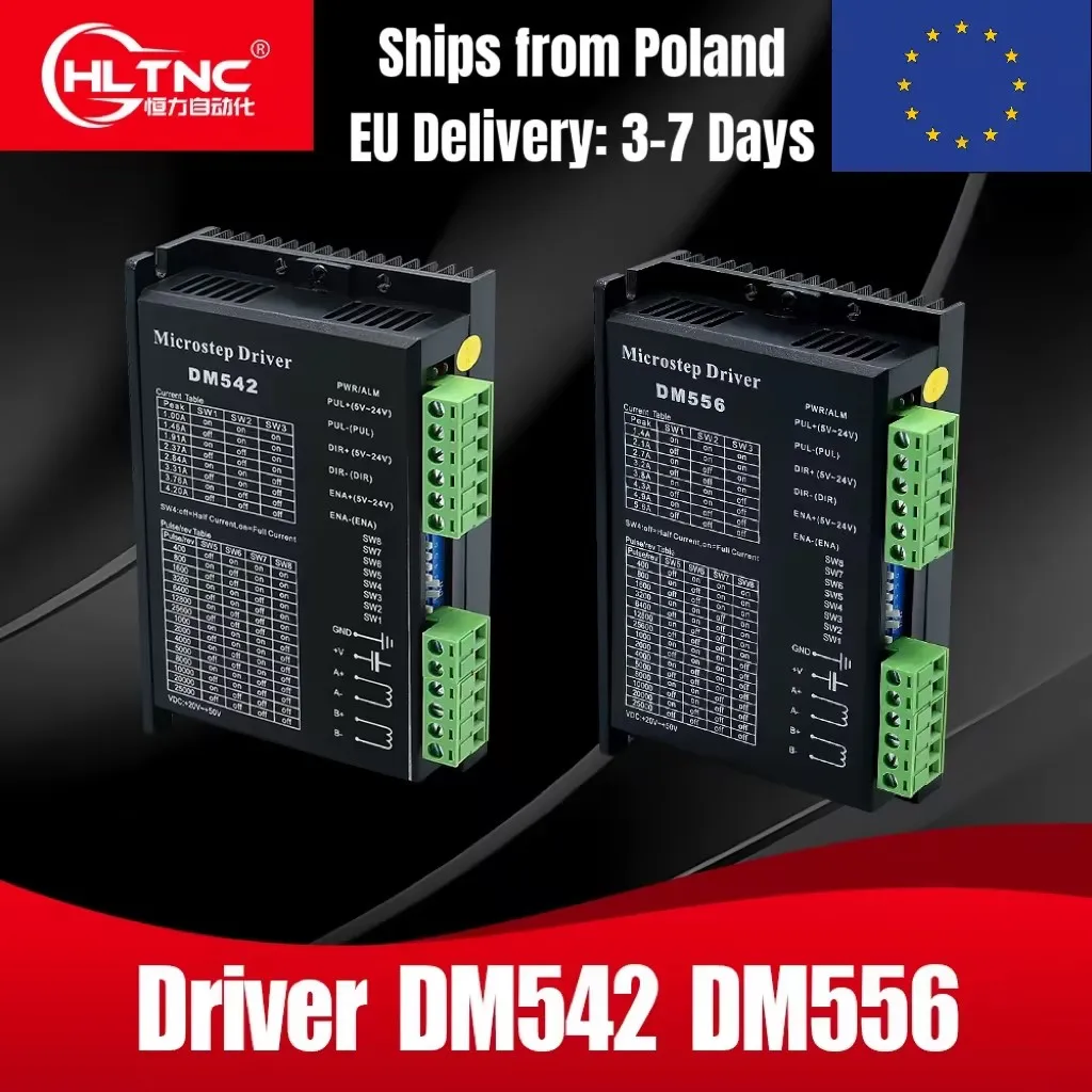 DM556 DM542 TB6600 2H Microstep Driver Suit For Nema17 Nema23 Stepper motor DC20-50V For CNC
