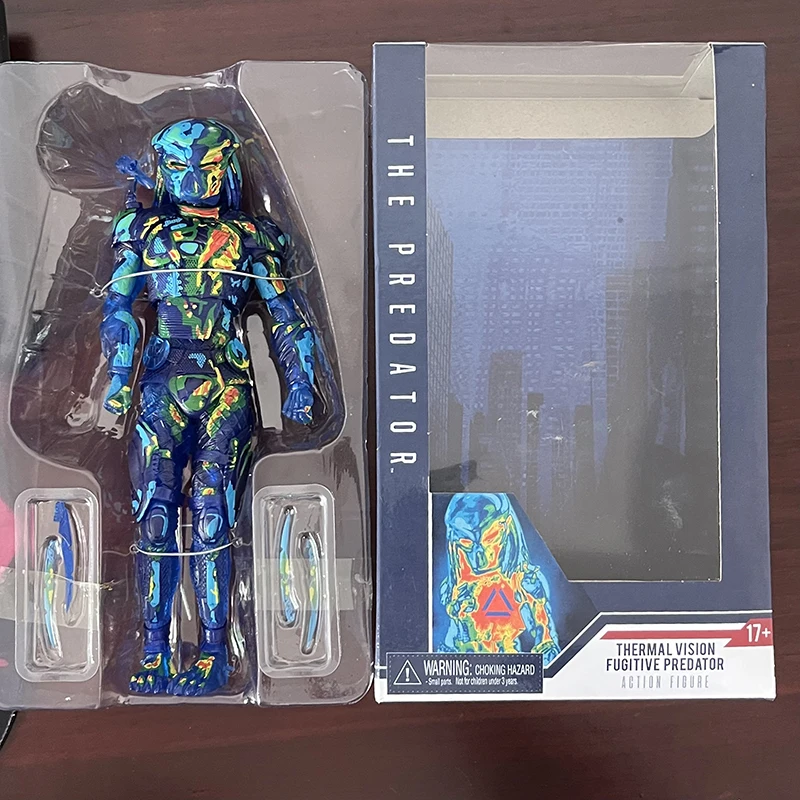 Neca Latitant Predator Figure Alien Vs Predator Thermal Vision Latitant Predator Action Figure Model Toy Doll Regalo Di Compleanno 18Cm