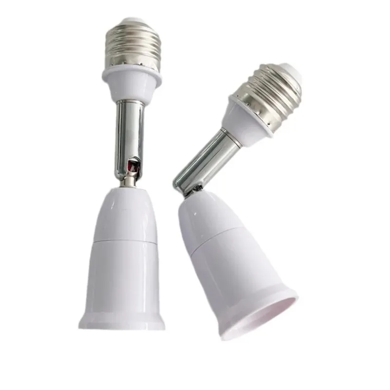 LED Light Bulb E27 Socket Flexible Extension Adapter Converter Wall Base Holder Screw Extension Cord for Lamp Holder