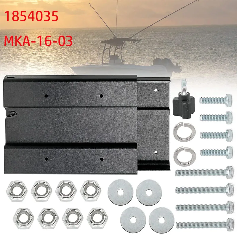 

Быстроразъемный кронштейн 1854035 MKA-16-03, совместимый с понтоном Ulterra Terrova PowerDrive V2 и Deckhand 40, заменяет 1854036