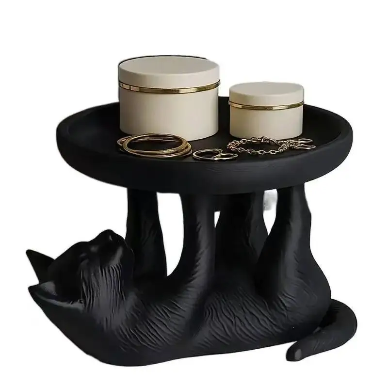 Playful Cat Design 3D Printed Jewelry Tray