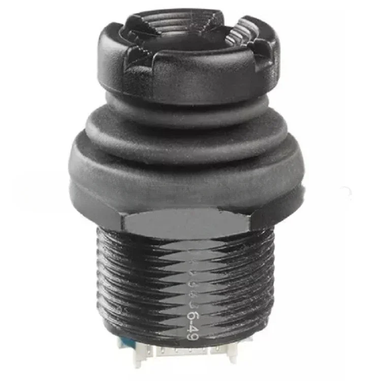 

IP69K Пальчиковый джойстик NVH1D1C1CP2S водонепроницаемый 5-полосный выход навигации джойстик для большого пальца APEM Agent