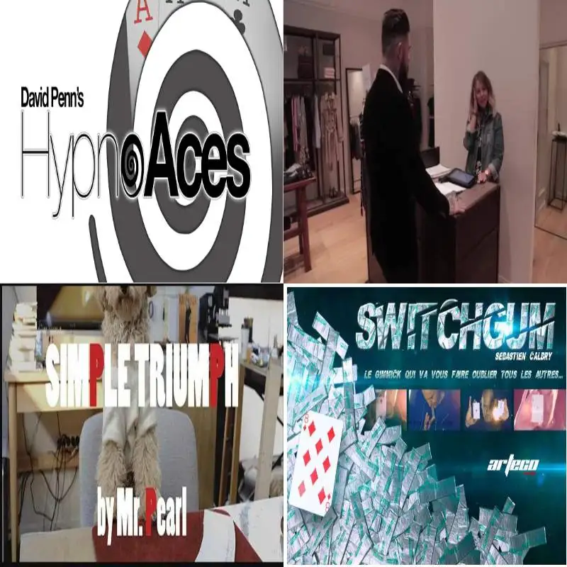 Lsabella 3.0 By Peter Turner (Versione Completa),Switch Gum Di Sevien Calbry,Hypno Aces Di David Penn,Simple Triumph By Mr.Pearl