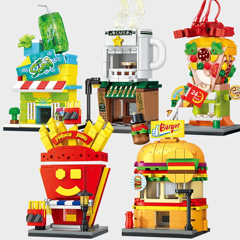 Building Blocks City Store Sembo Toy Store Blocks Building Blocks