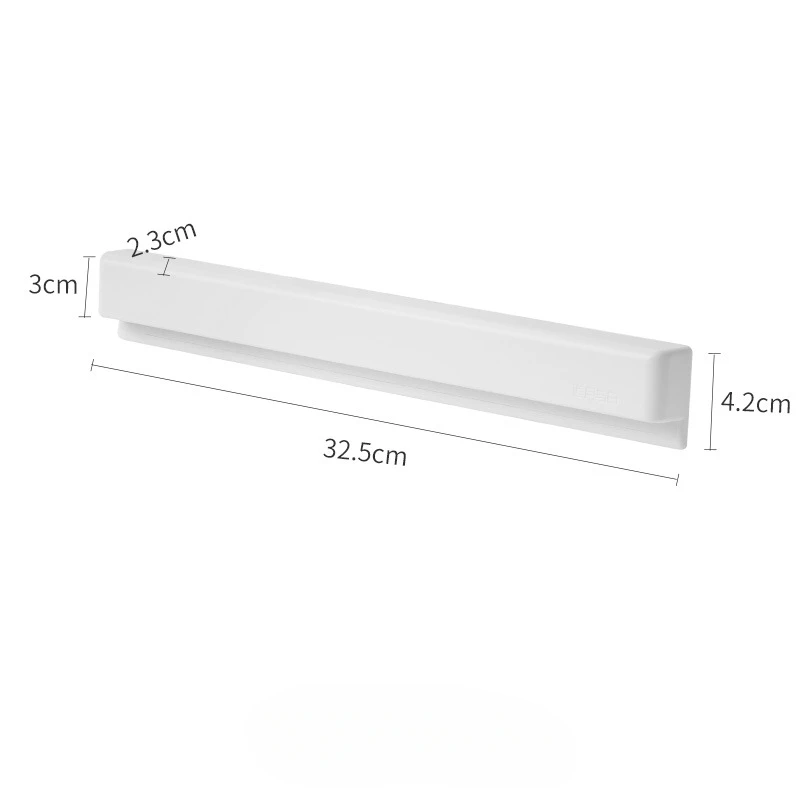 Wall-Mounted No Drill Toothpaste Squeezer Holder, Non-Slip Shower Organizer for Bathroom &ndash; Long Design Convenient
