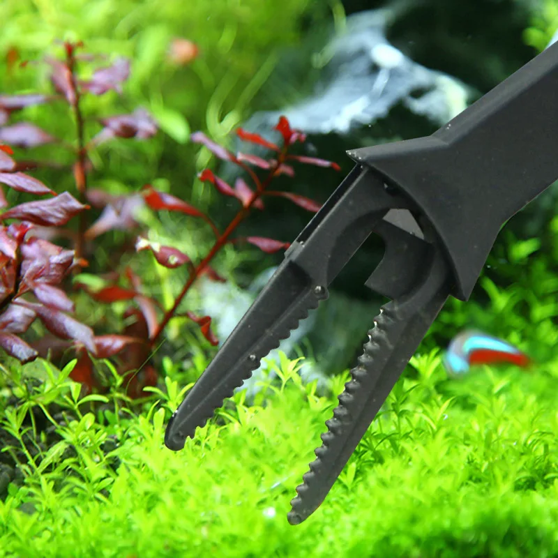 50cm Aquatic Planting Clamp Long Clip Aquatic Tweezers Aquarium Cleaning Tool