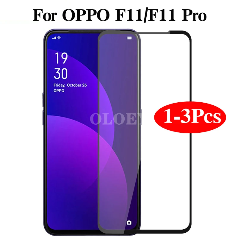 

1-3Pcs Tempered Glass For Oppo F11 Pro F11pro Screen Protector Smartphones ScreenProtector For Oppo f11 f 11 Oppof11 Glass Film
