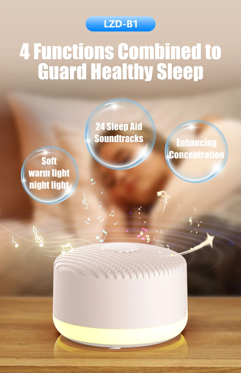 Intelligenter Lautsprecher Zur Babyschlafhilfe Mit White Noise_voghion.com