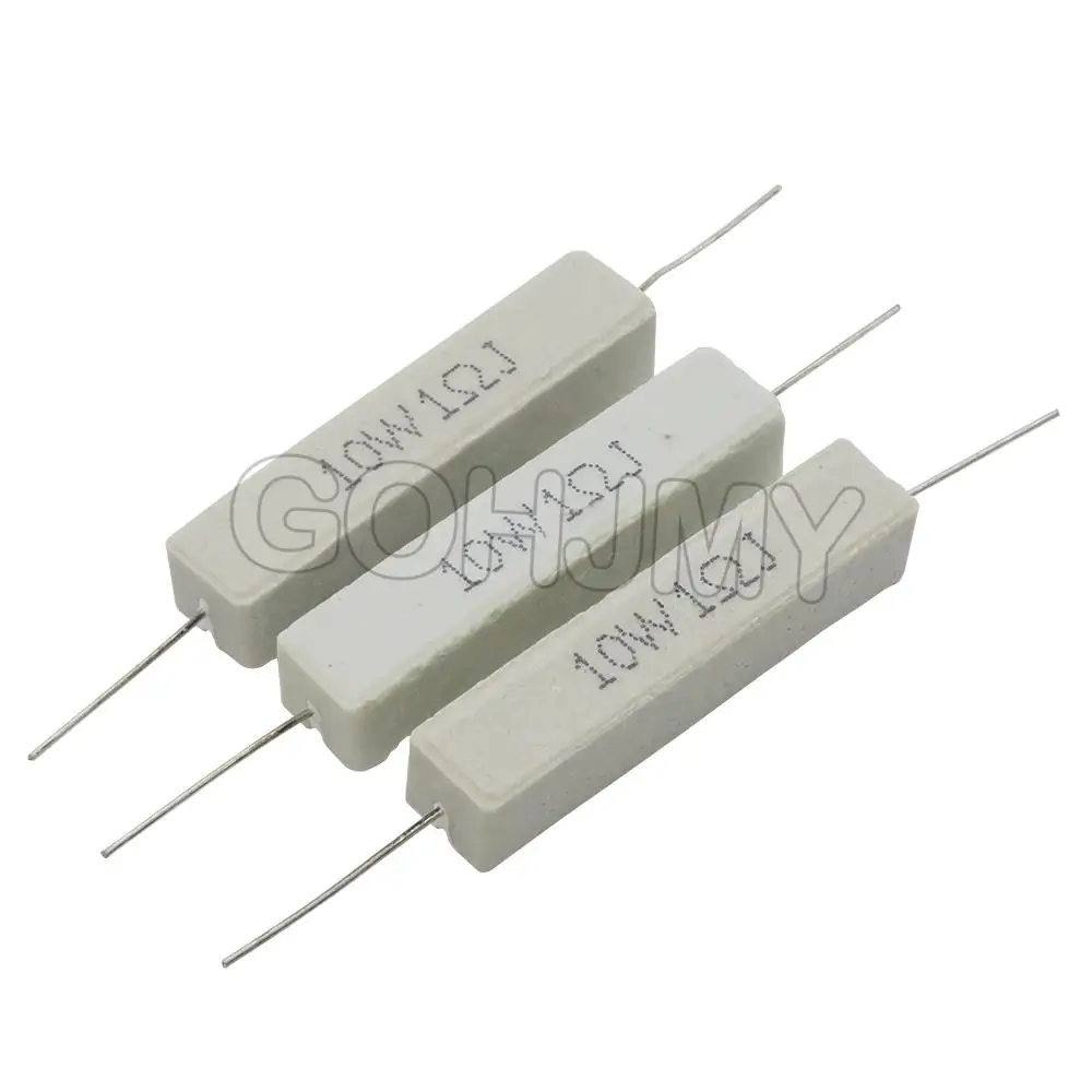 Cement Resistance 10PCS 0.1 ~ 10k ohm