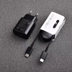 Samsung Super Fast 25W EU Charger - Black EU Add Cable
