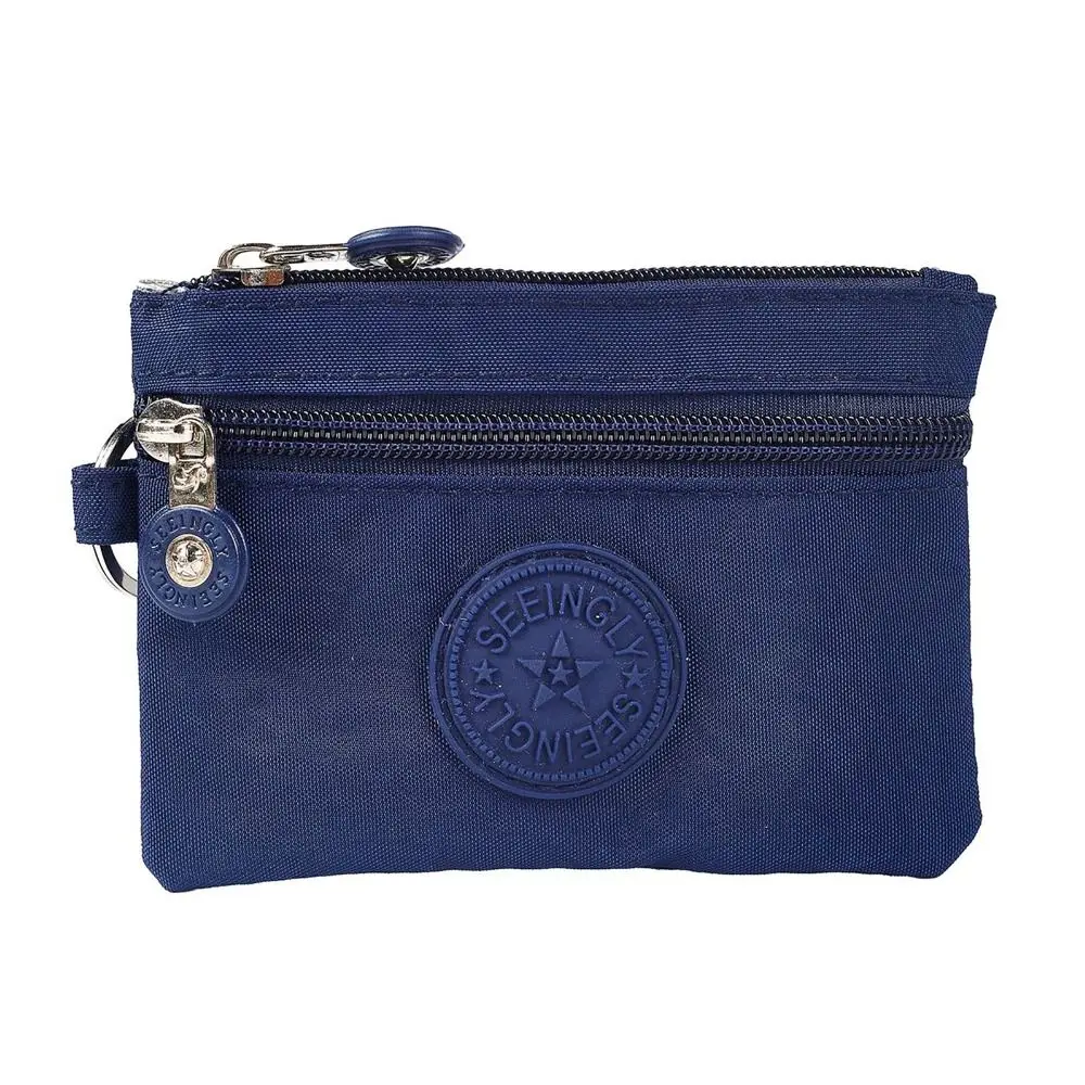 Canvas Money Coin Purse Key Ring Waterproof Credit Card Holoder Wear-resistant Wallet Money Bag Male Female coin purse coin wallet change bag card wallet women wallet