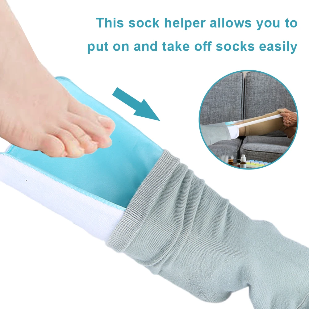 No Bending Slider Sock Helper Sock Assist Device Assistant Tool for Seniors Disabled Pregnant
