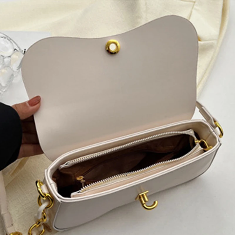 New Trendy Plaid Women Shoulder Bags Fashion Chain Crossbody Bags Brand Designer Handbags and Purses Designer Messenger Bag 2023