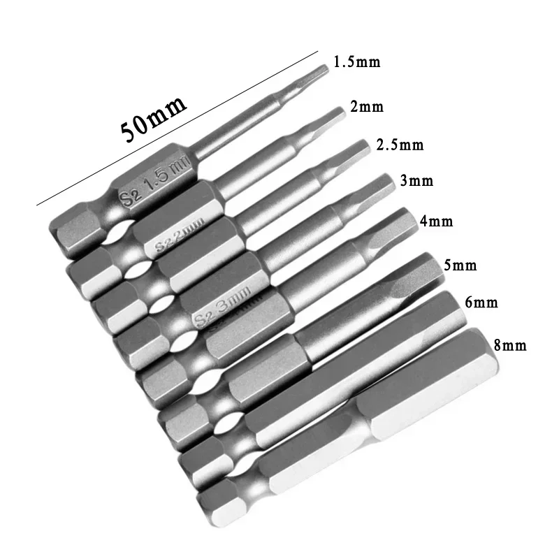 Lot De 20 Embouts Magnétiques à Tête Hexagonale 1/4 Pouce à Dégagement