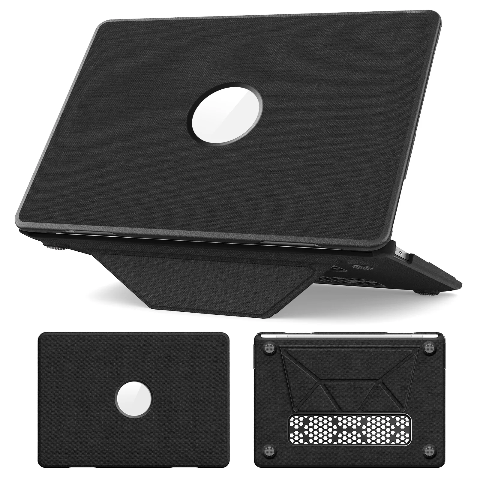 2024 Protective Laptop Case with Stand and Bottom Cover