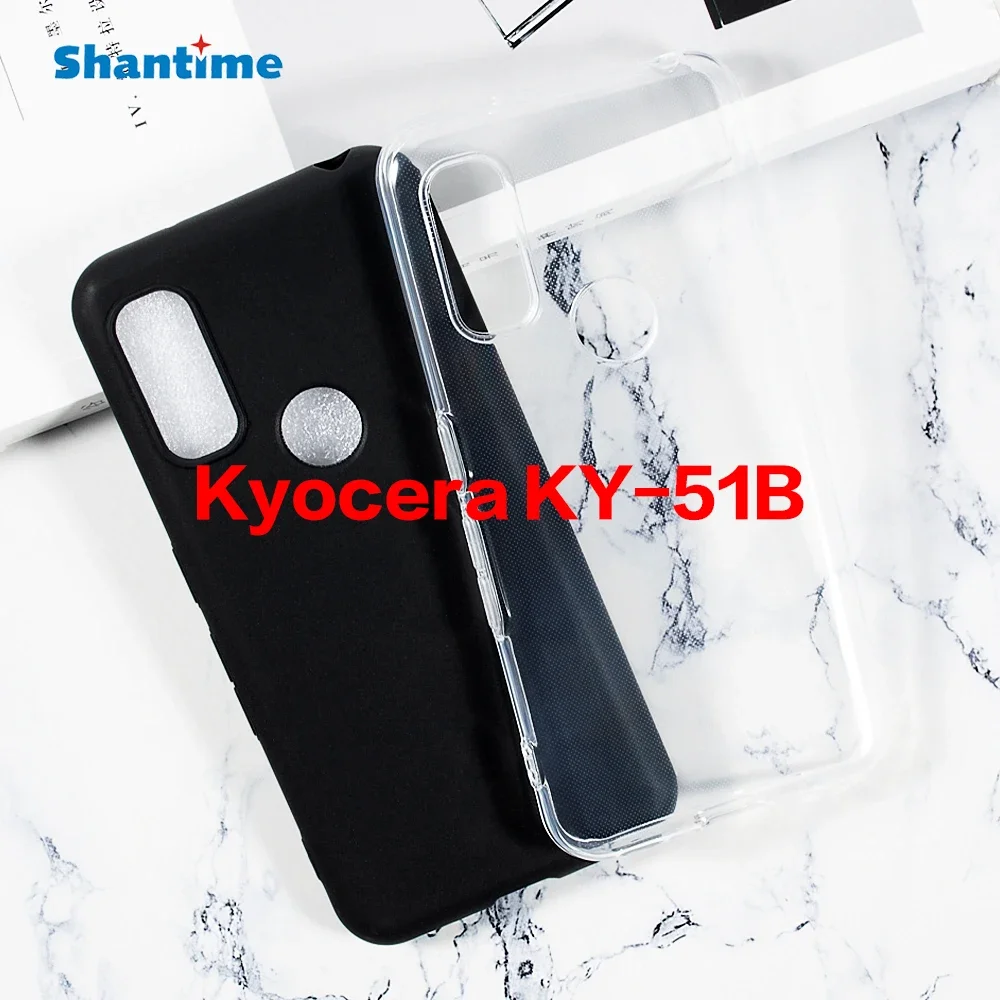 Per Kyocera Ky-51B Gel Budino Silicone Telefono Protettivo Posteriore Shell Per Kyocera Ky-51B Custodia Morbida In Tpu