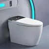 Smart Toilet for Bathroom with Auto Open & Close Lid and Seat, Warm Water and Dry,Heated Seat, Foot Sensor, Auto Flush 1