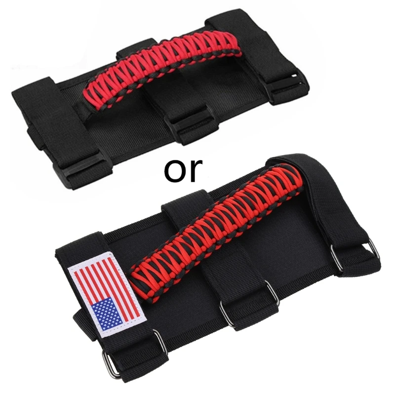 

For Jeep-Wrangler Car Roof JK-Roll Bar Grab Inner Handles Durable Accessories