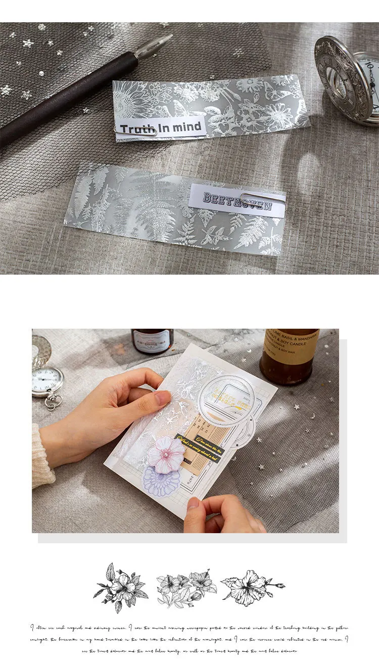 20pcs/lot Memo Pads Material Paper broken thoughts Junk Journal Scrapbooking Cards Retro Background Decoration Paper