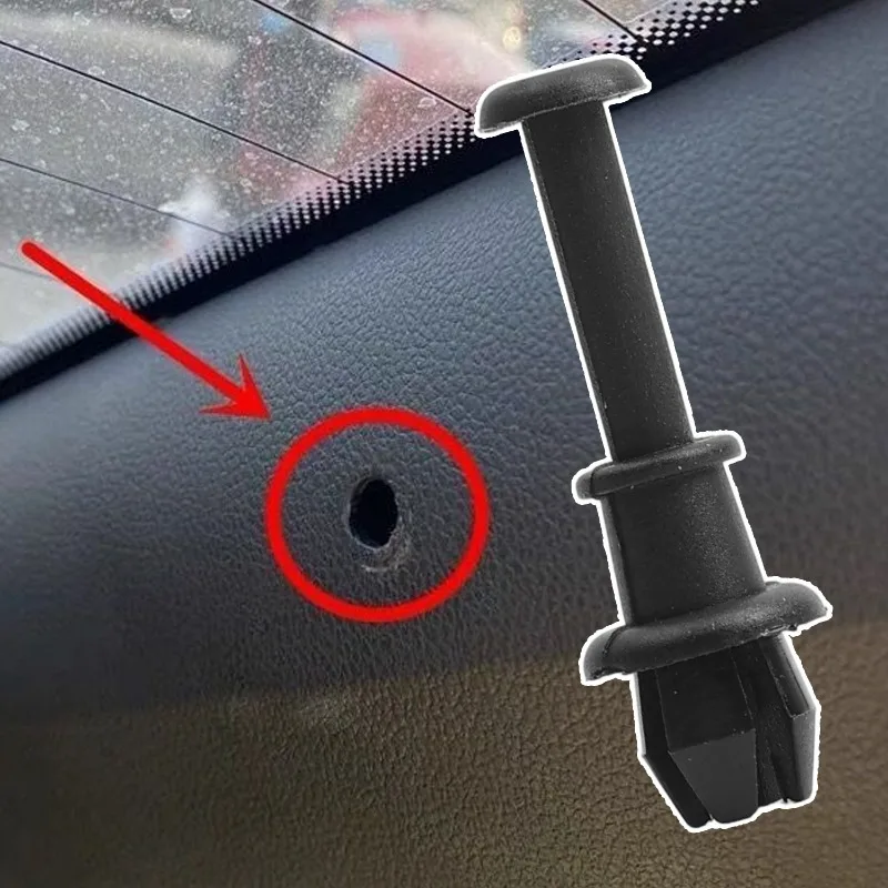 Car Retainer Clips Black Vehicle Trunk Luggage Cargo Rack Hook Pivot Fastener Buckle Interior Trim Card Door Liner Fixed Clamp