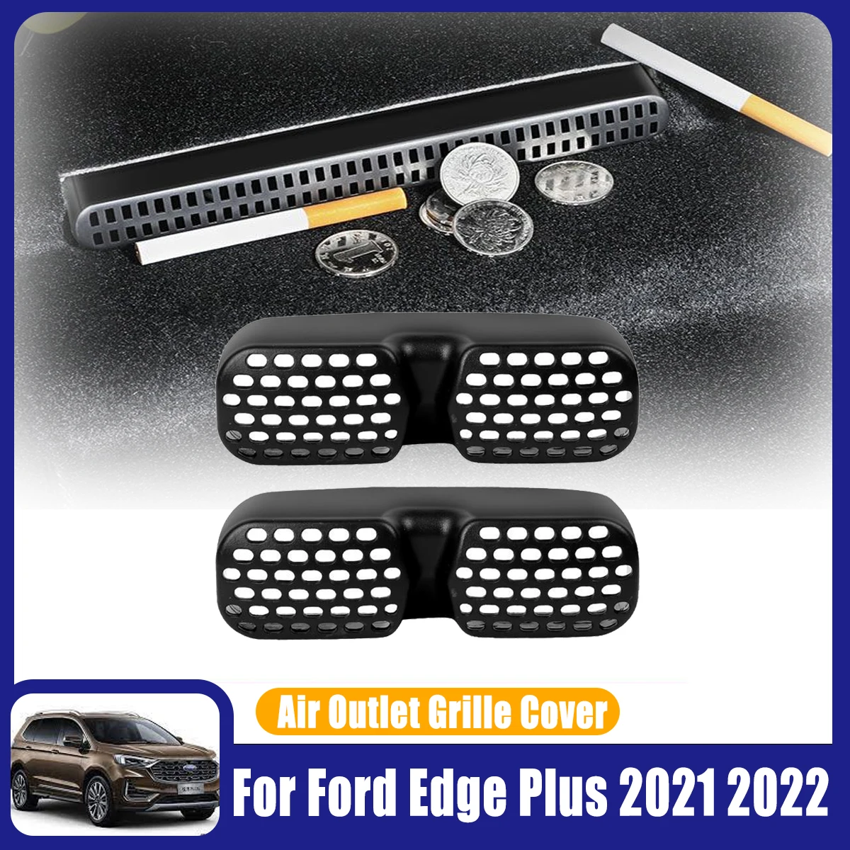 

Крышка для выпускного отверстия вентиляционного отверстия для Ford Edge Plus 2021 2022