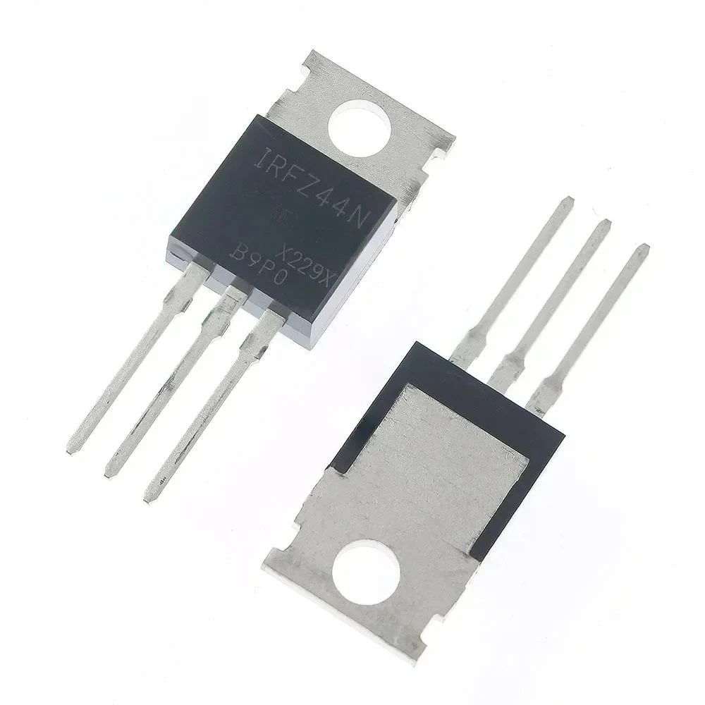 MOSFET Transistor 5-25pcs IRFZ44N TO220 MOSFET Transistor Kit IRFZ44NPBF TO-220 Field Effect Transistor IRFZ44 49A 55V High Power Transistors