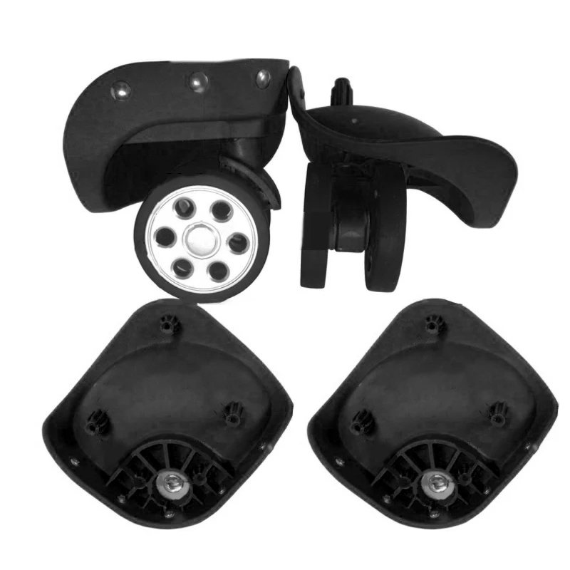 DIY 여행 가방 수하물 캐스터 교체 회전 수리용 소음 없는 롤러 휠 A79, 1쌍 Best5