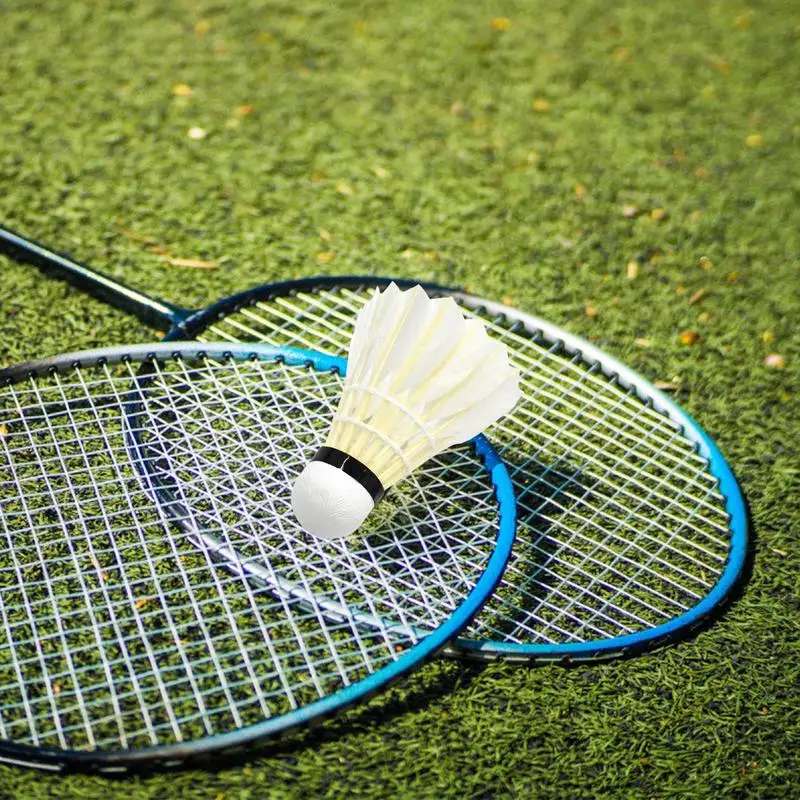 12pcs Kawasaki Badminton Shuttlecock King GooseFeather Badminton Shuttlecock Training Sports Speed Training Balls badminton shuttlecock badminton ball feather shuttlecock