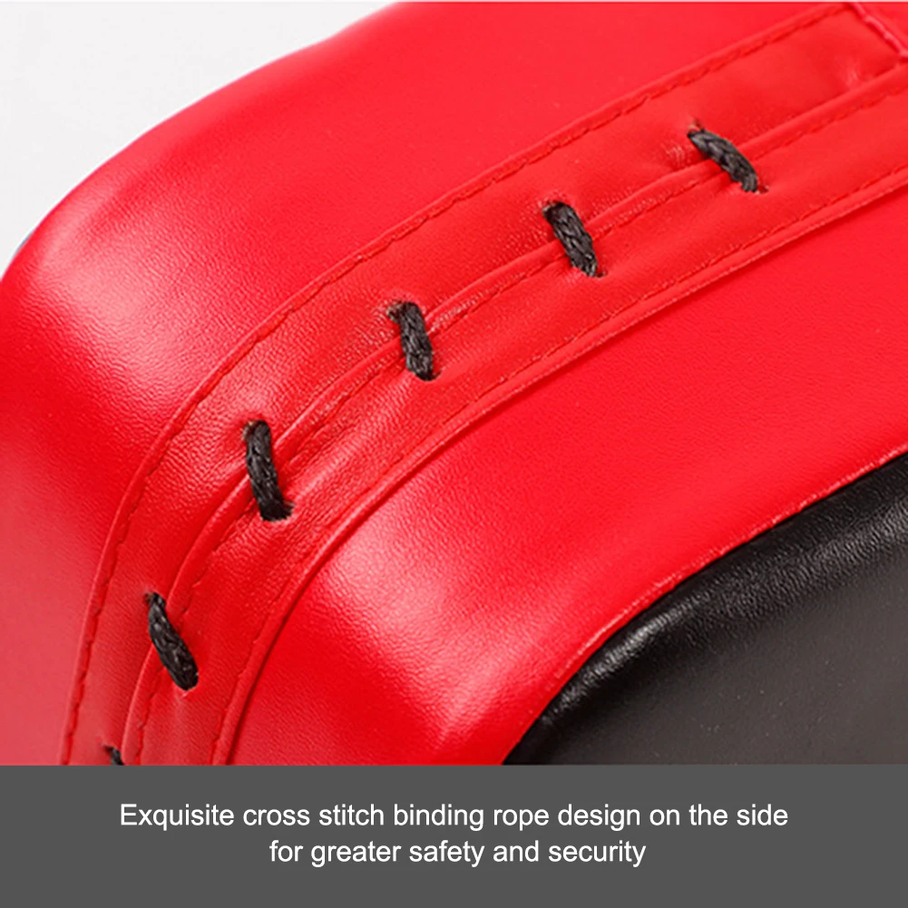 Description Picture 6 of itemPU Leather Boxing Focus Pad Kickboxing Punch Mitts for Kicking Boxing Shield Training Boxing Hand Target  for Martial Arts