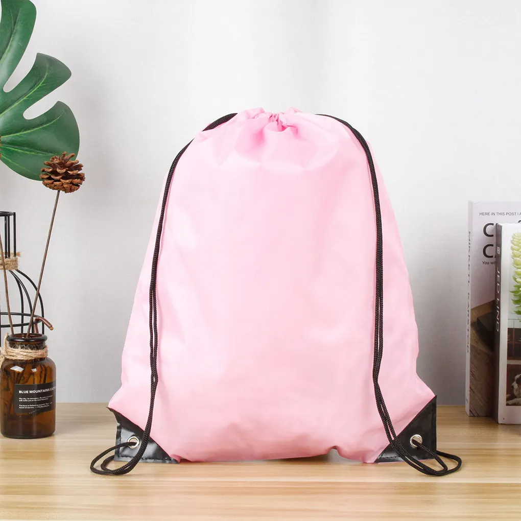

Polyester Drawstring Storage Bag Outdoor Volleyball Football Backpack