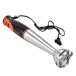 Electric Handheld Food Mixer and Blender - Versatile Kitchen Appliance (Orange)