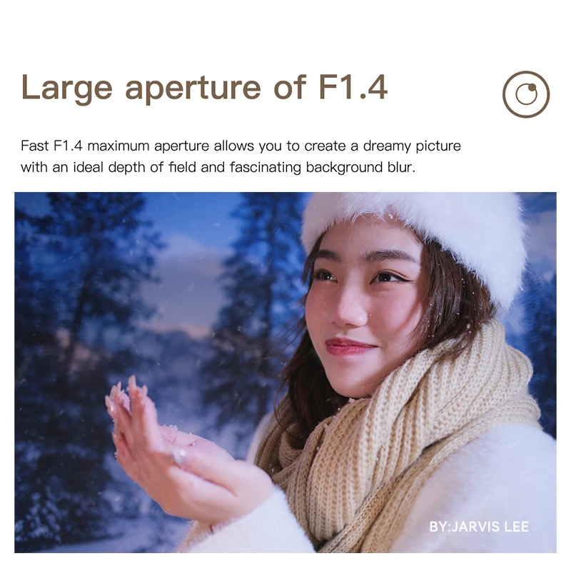 TTArtisan 23mm F1.4 Manual Focus Camera Lens for Sony E Mount