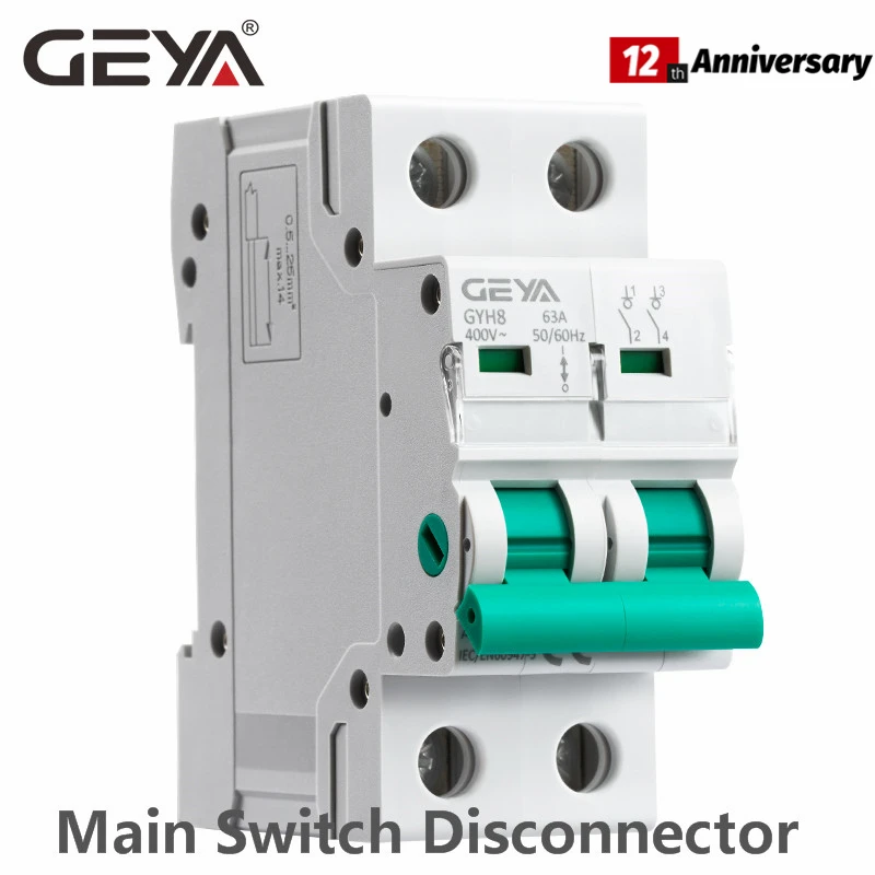 Circuit Breaker Disconnector Disconnector Switch Isolator Geya