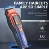 KIKIDO 7000 RPM Electric Hair Trimmer Mini Rechargeable Hair Clipper Professional Beard Trimmer Hair Cutting Machine for Men 4