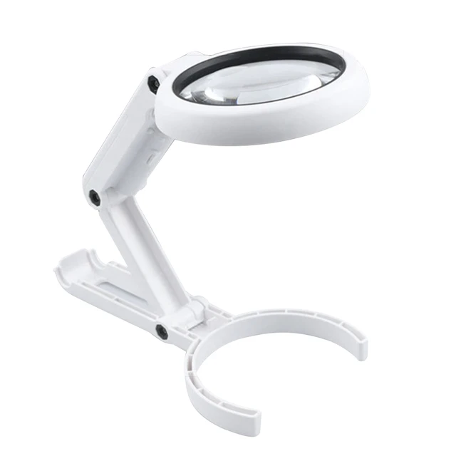 Helping Hand Magnifying Glass  Table Magnifying Glass Light - Magnifying  Glass Led - Aliexpress