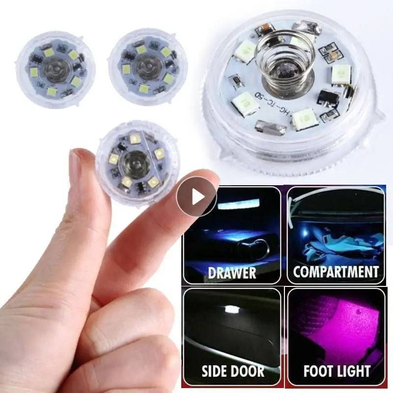 CarMiniLedTouchSwitchLightAutoWirelessAmbientLampNight
