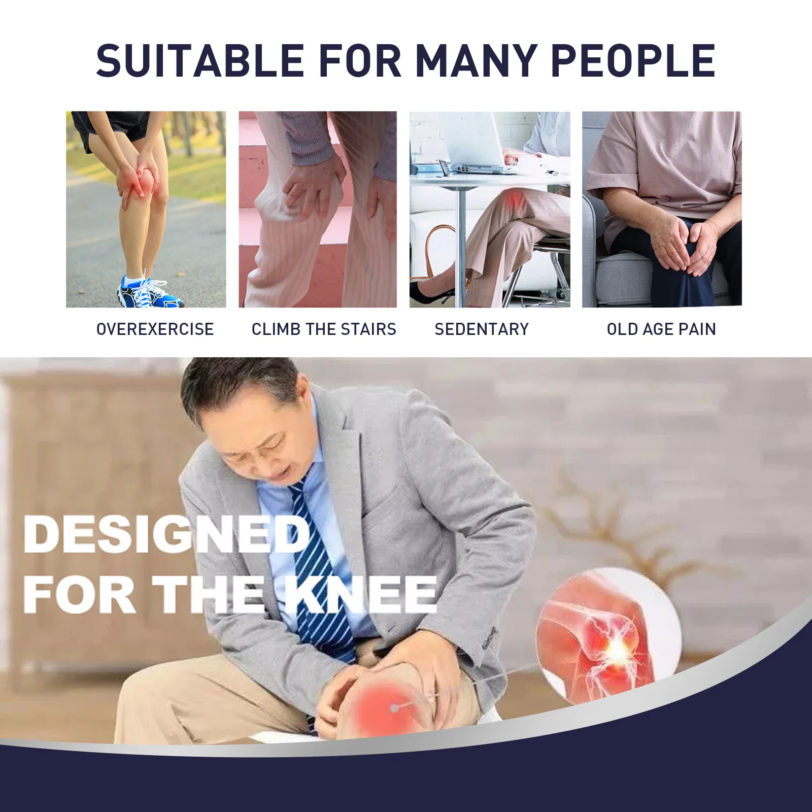 30ml Anti Pain Ointment Knee Relief Spray Relieve Knee Arthritis Soothes Muscle Health Treatment Pain Joint Care Body