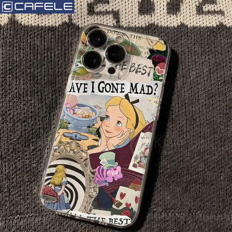 Cute Alice in Wonderland Phone Case For OPPO Reno 12F 12 11 11F - Main Image