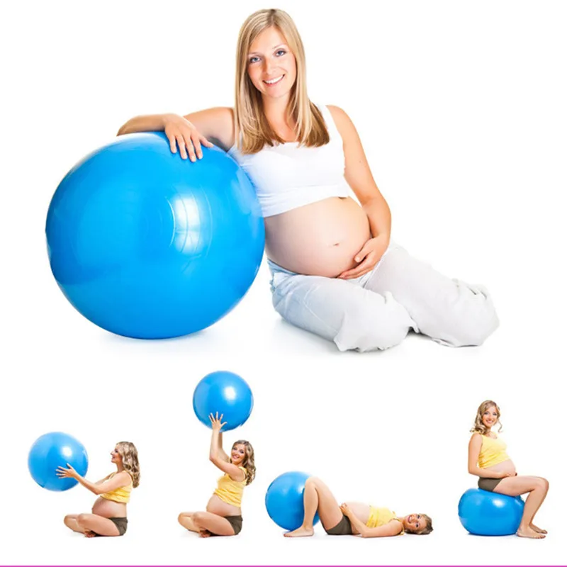 45cm Yoga Ball Fitness Balls Sports Pilates Birthing Fitball Exercise Training Workout Massage Ball Gym ball 45cm With Pump 4