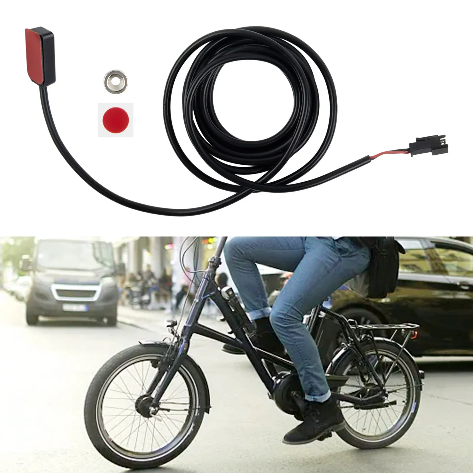

Oil Brake Sensor Hydraulic Mechanical Brake Cut Off Sensor Switch Cable for Electric Bike Adjust as Needed! (89 characters)