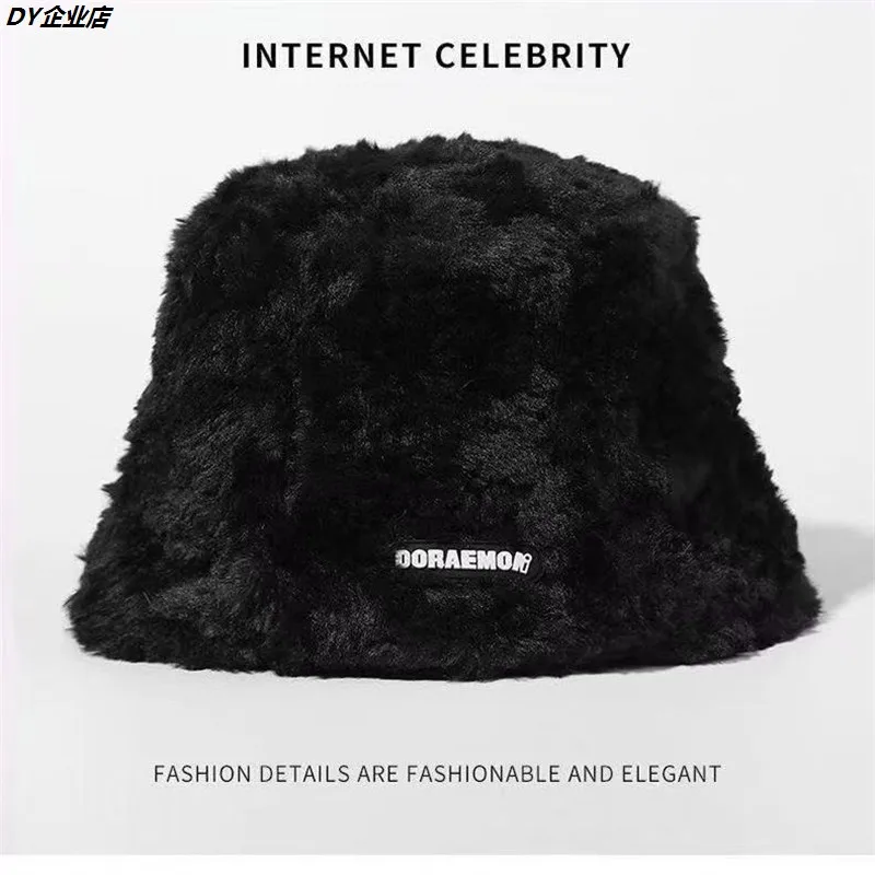 Women's bucket hat - black