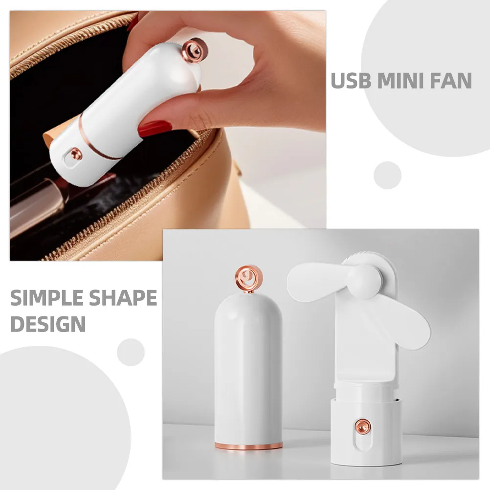 1세트 미니 휴대용 선풍기, USB 충전식 개인용 쿨링 팬, 야외 여행, 하이킹, 캠핑, 여름, 책상용