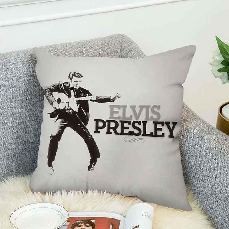 

Pillowcase Elvis Presley Ornamental Pillows for Living Room Body Pillow Cover 45x45 Sofa Cushion Fall Decor Pillowcases 40x40