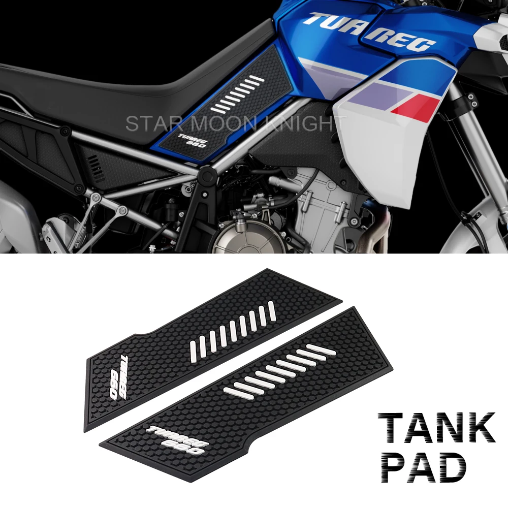 Side Fuel Tank Pad Protector For Aprilia Tuareg 660 Tuareg660 2022 -  Non-slip Stickers Decal Gas Knee Grip Traction Pad Tankpad