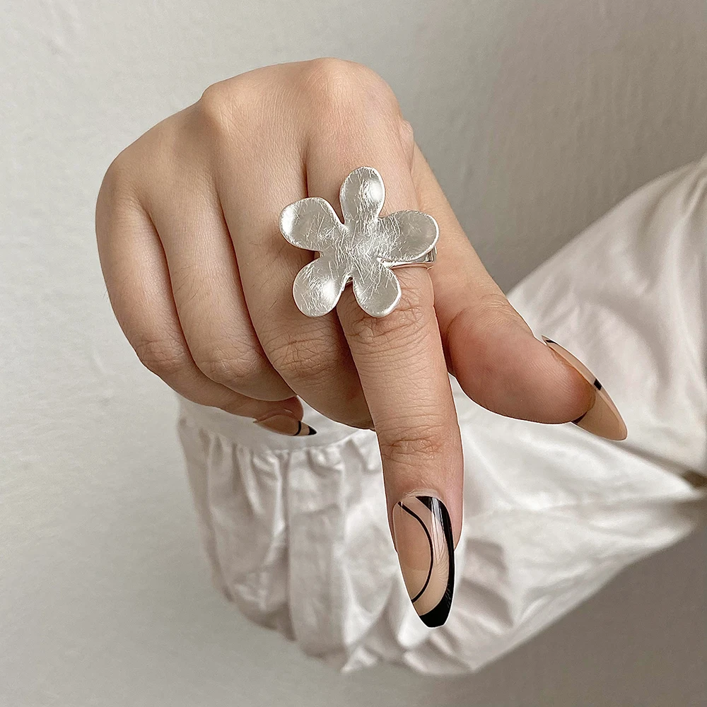 Fashion Cute 925 Sterling Silver Filled Hollow Big Ring Ladies Women Rings  H_YN | eBay